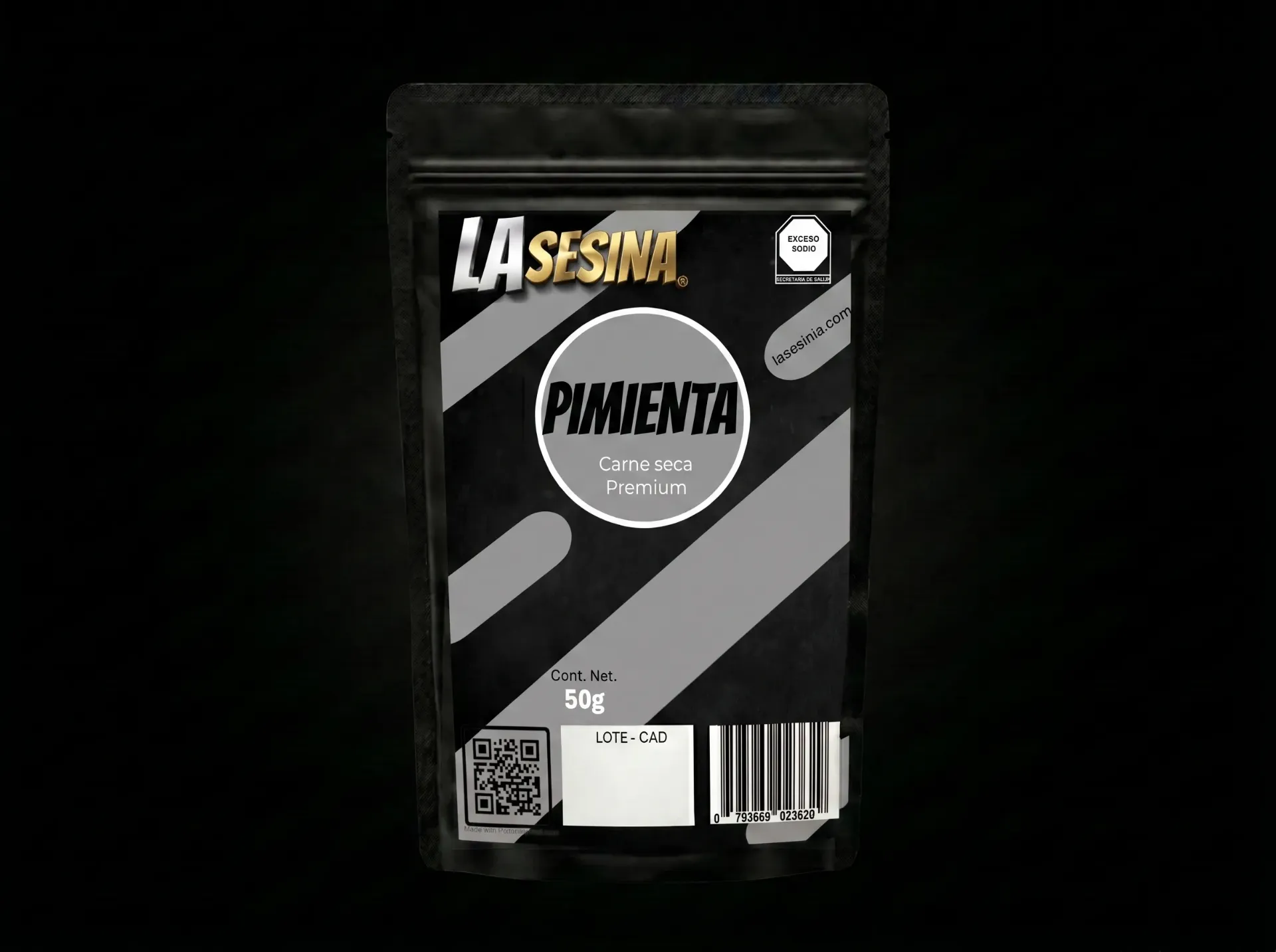 Carne Seca Premium Pimienta | LaSesina